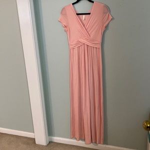 Pink Blush - Maternity Dress size small